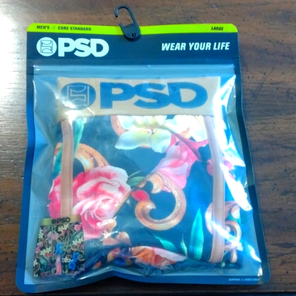 New PSD Boxer underwear Men's Size L 36-38